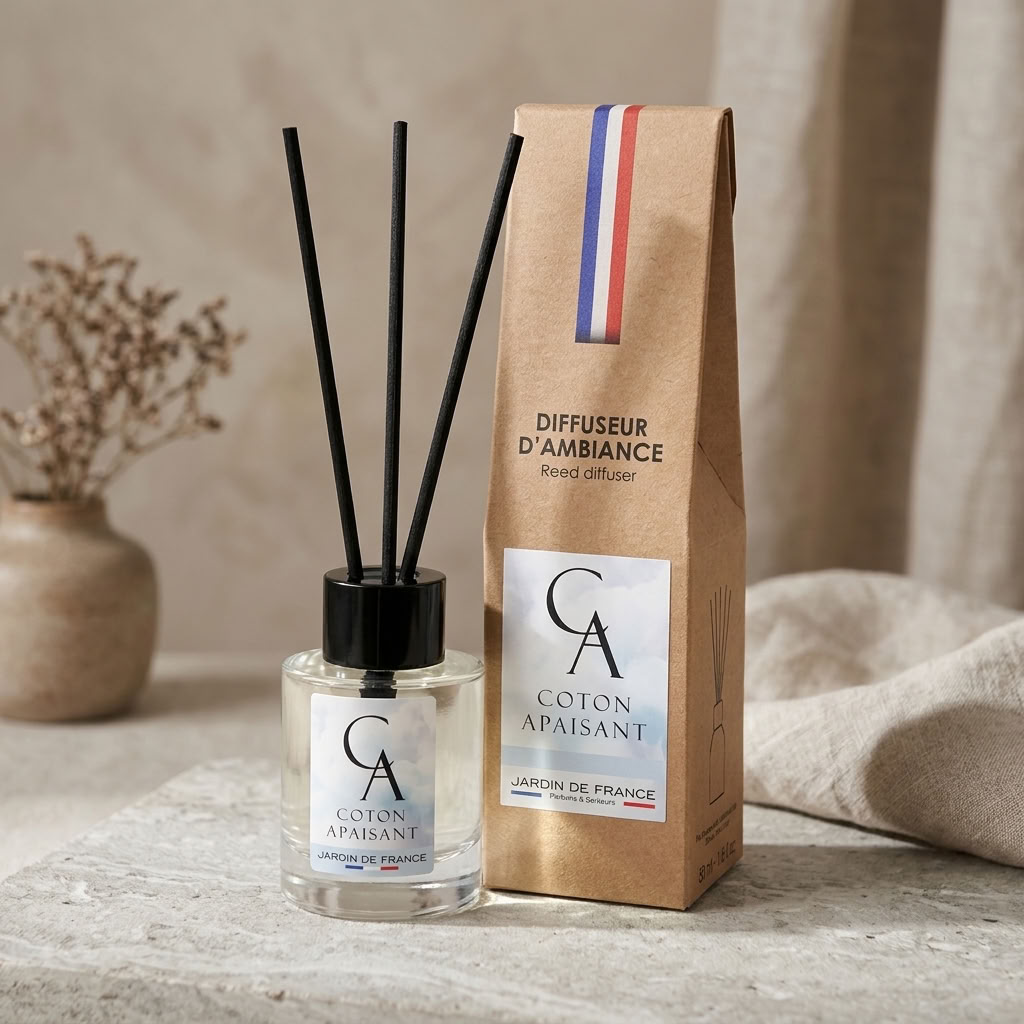 COTON APAISANT Diffuseur d'ambiance 45 ml kraft – Image 2