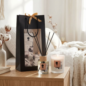 Alternative view of FLEUR DE COTON - Pack diffuseur + bougie