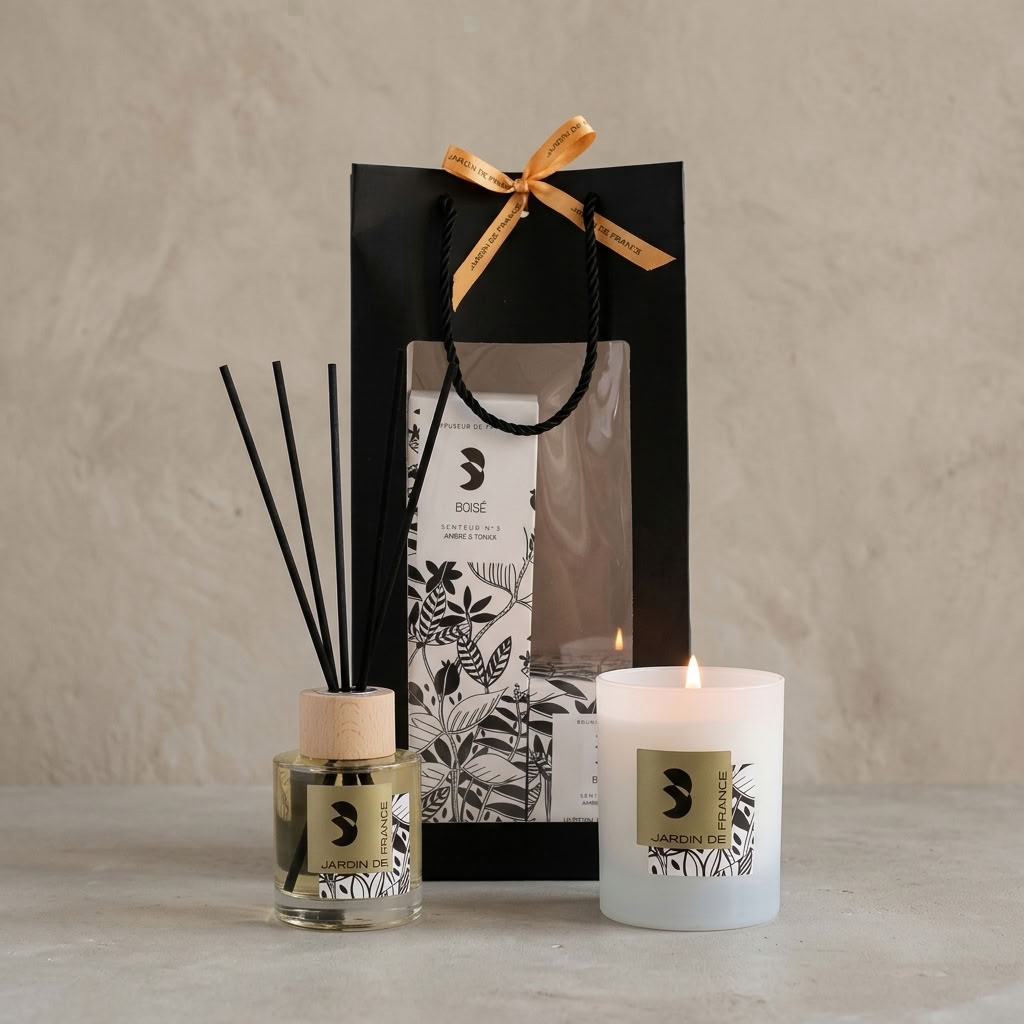BOISÉ - Pack diffuseur + bougie