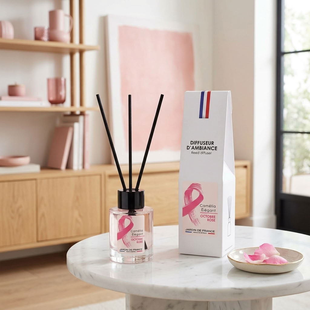 Diffuseur Octobre Rose – Camélia 45 ml
